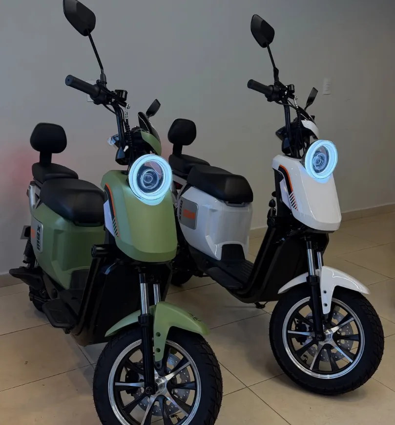Bike Elétrica Max Verde ou Branca